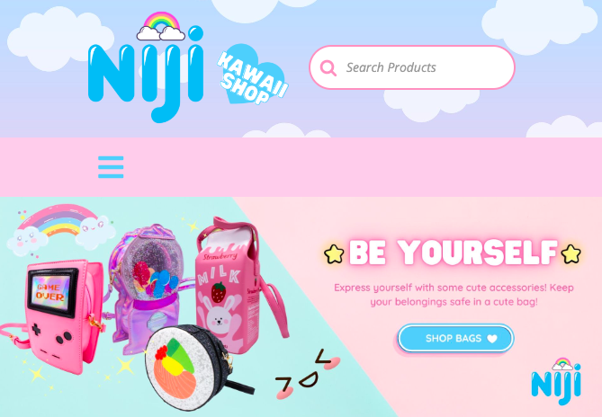 Niji website design